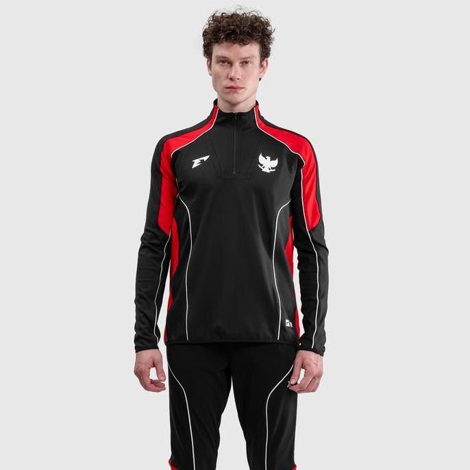 Ftb - Erspo Timnas 2025 Midlayer Jacket Black Unisex