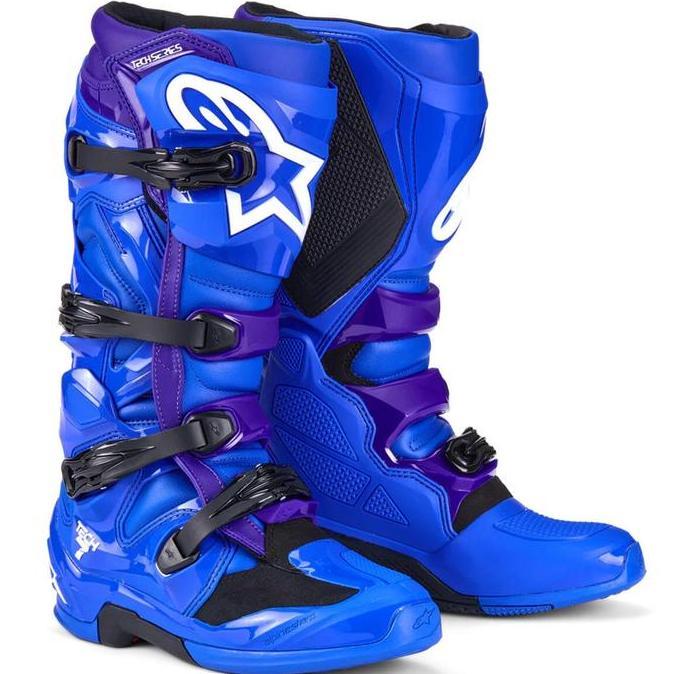 ALPINESTARS TECH 7 BLUE BOOT MX ALPINESTARS TECH 7 BLUE SEPATU ALPINESTARS TECH 7 BLUE