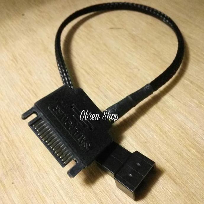 Kabel Power SATA to Fan 3 Pin