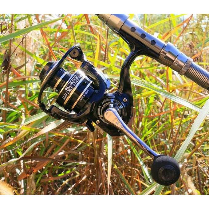 Termurah Reel Pancing Deukio Spool Metal Ac 2000 - 7000