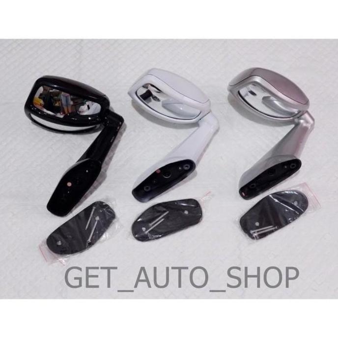 Spion Kap Mesin Mobil Fortuner Fender Mirror Toyota Fortuner Silver Gs