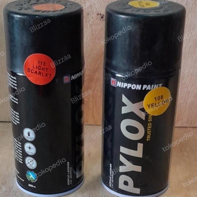 Rome- Pilox / Pylox Lht 115 Orange / Pylox Yellow 108 Kuning Pilok