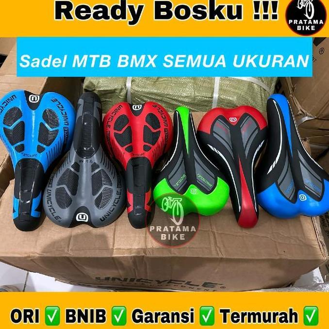 Sadel Jok Dudukan Sepeda BMX MTB Gunung Federal 20 24 26 27,5 UNICYCLE TURANZA Murah Outdoor Pacific