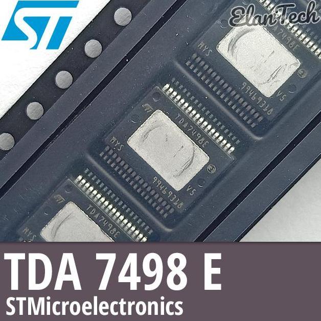 IC TDA7498E ST MICROELECTRONICS 2X160W DUAL BTL CLASS-D AUDIO AMPLIFIER TDA7498 E