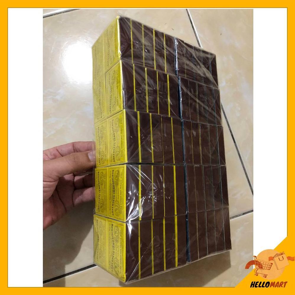 ORIGINAL Korek Kayu Dollar 1 PACK ISI 100 KOTAK / Korek Kayu Batangan Dolar / HELLOMARTID Promo