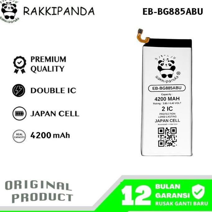 RakkiPanda EB-BG885ABU Compatible With Samsung A8 Star G885 Batre Batrai Baterai