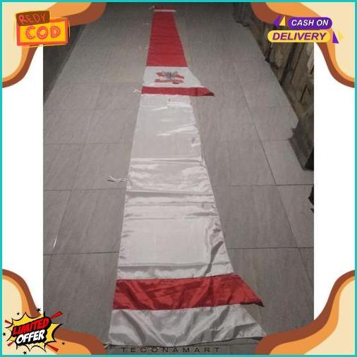 Terlaris Umbul Umbul Layur 4 Meter Merah Putih/Bendera Layur Merah Putih