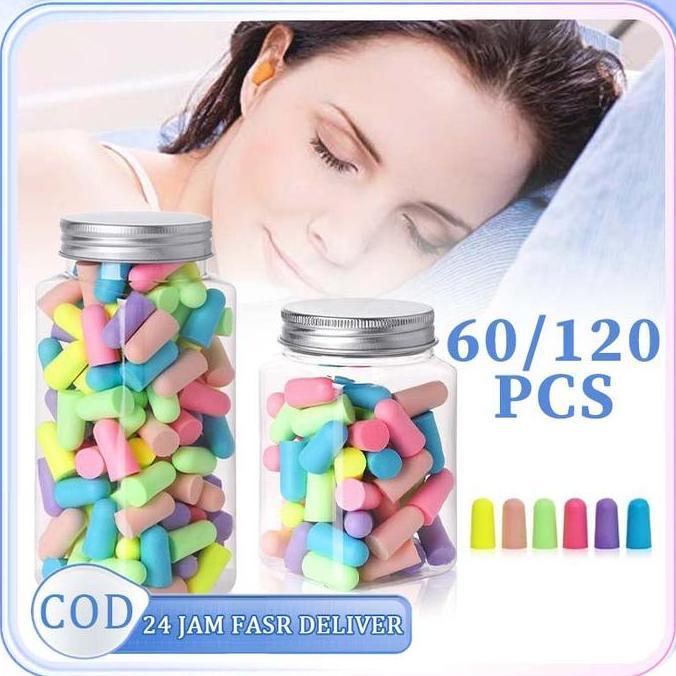 ADX Sumbat Telinga Peredam Suara Peredam Suara Untuk Telinga Earplug Penutup Telinga Busa