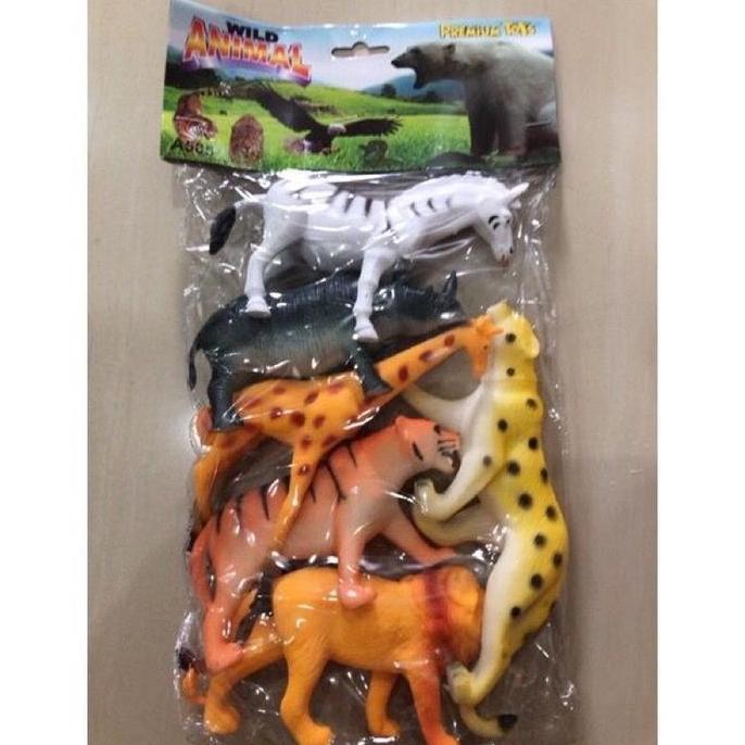 Mainan Binatang Karet Wild Animal