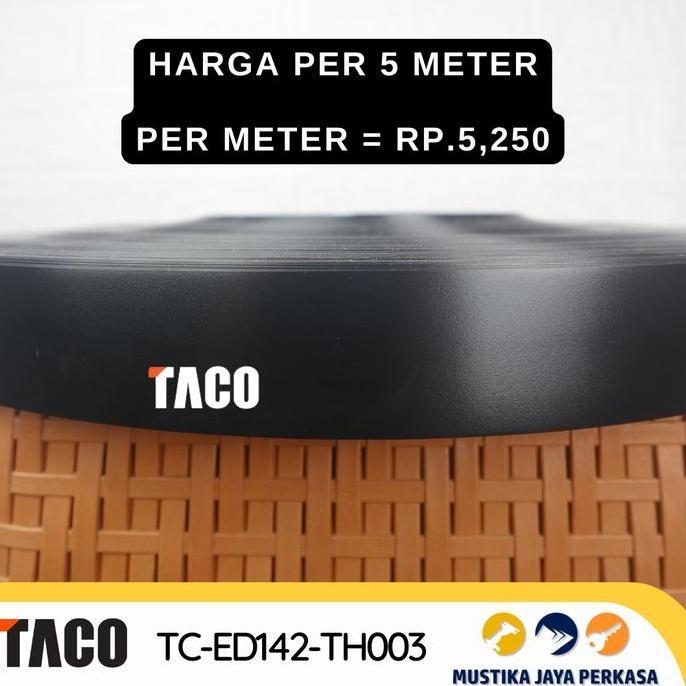 Sar- Edging L Taco Th 003 Aa 42Mm X 1 Hitam Doff