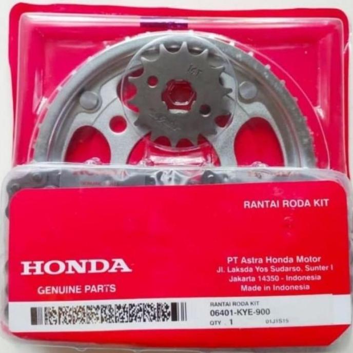 GIR SET CB150R ORIGINAL AHM HEMAT