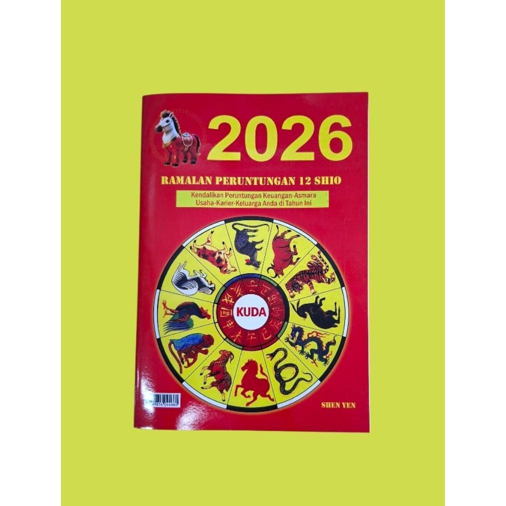 Best Seller Buku Ramalan Keberuntungan 12Shio Thn2026 Versi Bhs Ind
