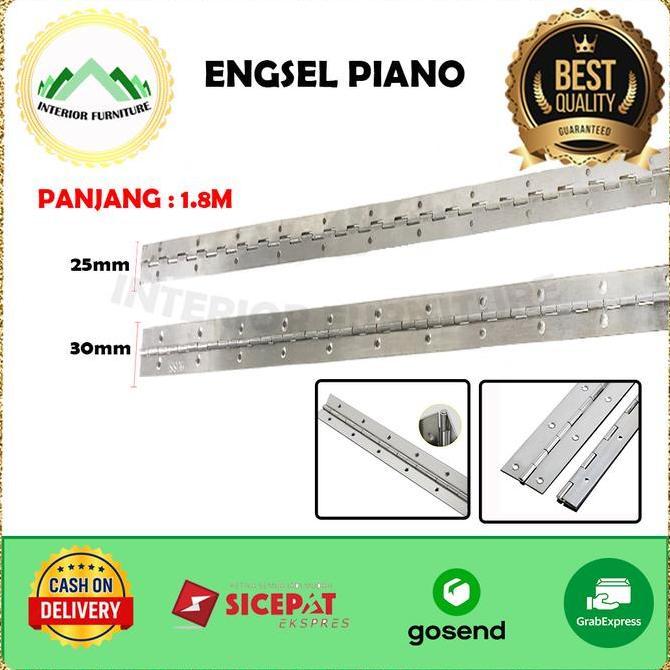 Sar- Engsel Piano 1.8 Meter / Engsel Lemari Besi Dapur/ Engsel Lemari