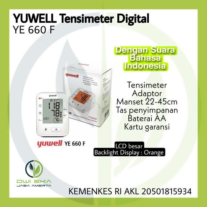 Tensimeter Digital Yuwell YE660F YE 660 F
