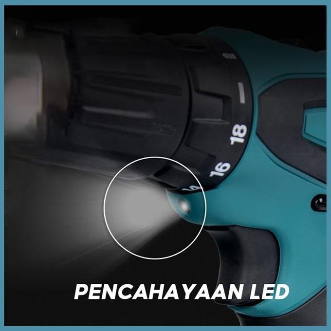 Mesin Bor Baterai Tangan 12V /Bor Listrik/Bor cas/Cordless Drill Bor baterai/Bor batre/Bor Cordless/