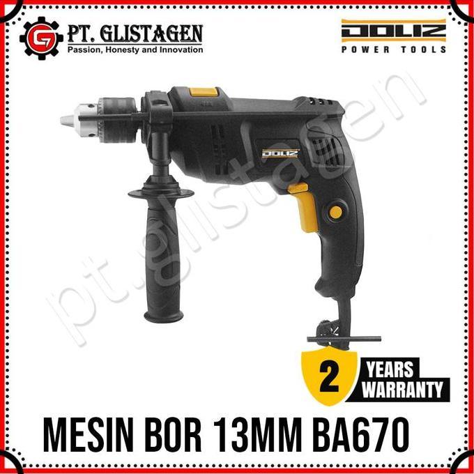 Doliz BA670 Mesin Bor Tembok Beton Doliz BA 670 Hammer Drill Impact Doliz BA 670
