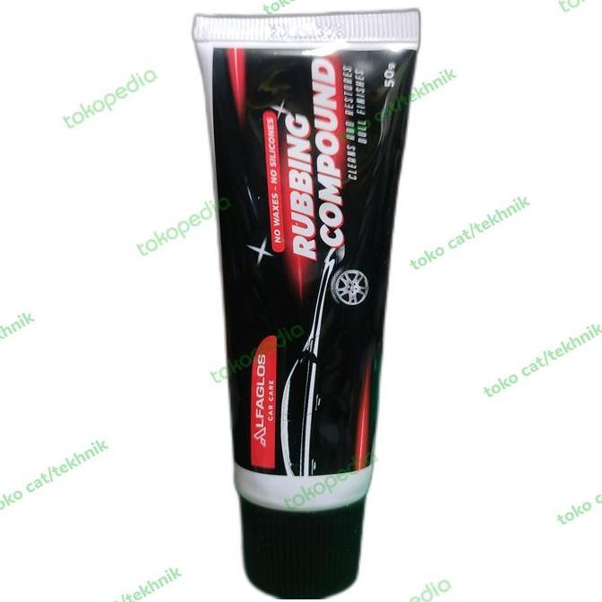 Limpeza - Compound/Kompon Putih /Rubbing Alfaglos - Alfa Car Care 50Gr - Alf