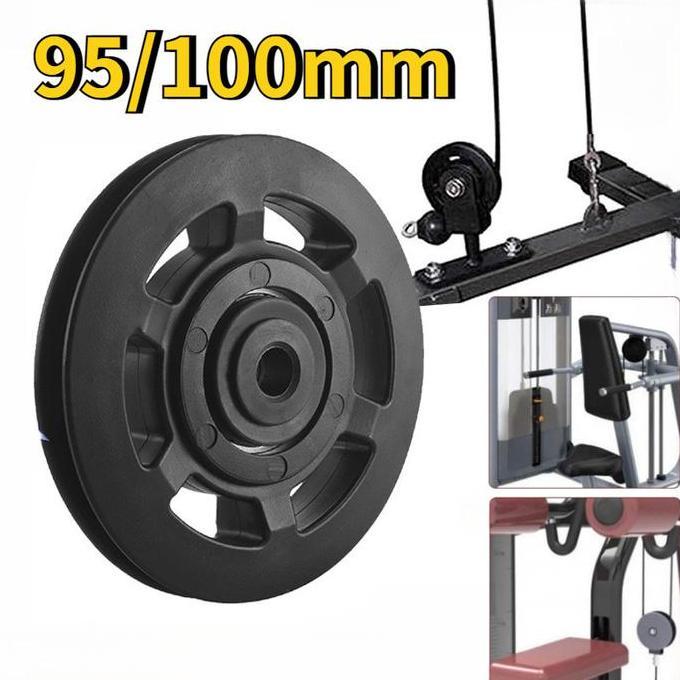 Roda Katrol Gym Rumahan 100mm Katrol Buat Gym Roda Kabel Peralatan Gym Katrol Fitness