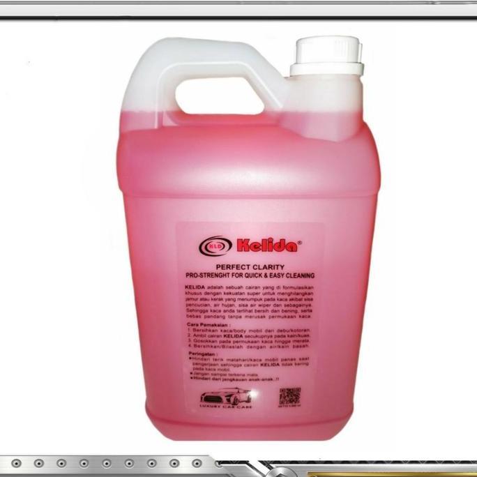 Limpeza - Obat Jamur Kaca Mobil Kelida 5L/Super Pembersih Kaca Mobil 5 Liter