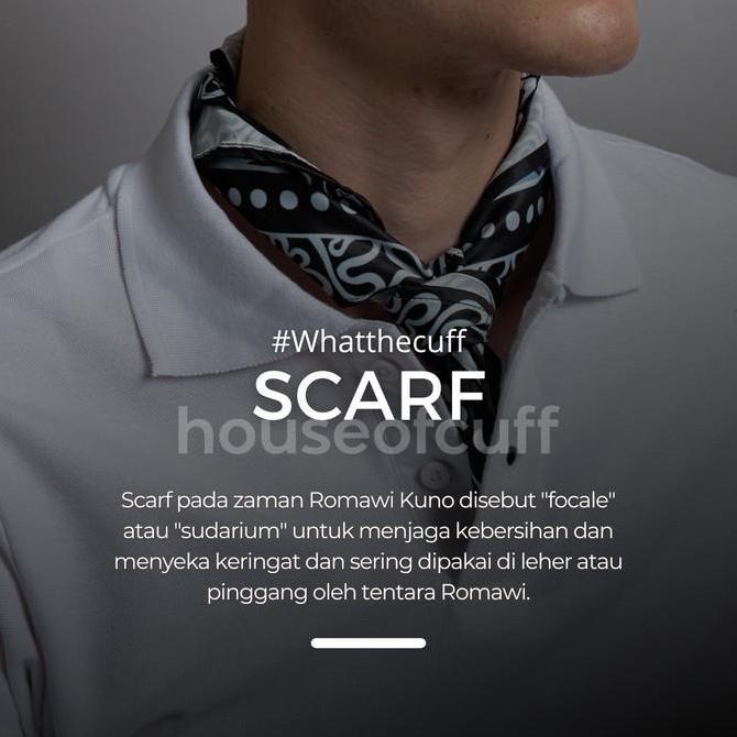 Scarf Syal Bandana Leher Pria Formal X14