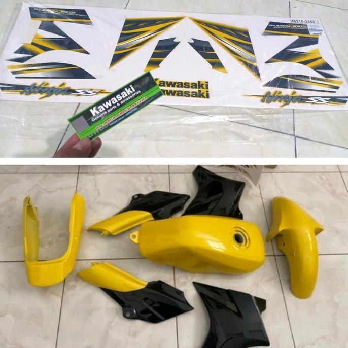 Promo full cover body full body set ninja ss kuning original Diskon