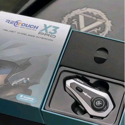 TERBARU intercom retouch x3pro bergaransi resmi 12 bulan intercom headset bluetooth Ht Walkie Talkie