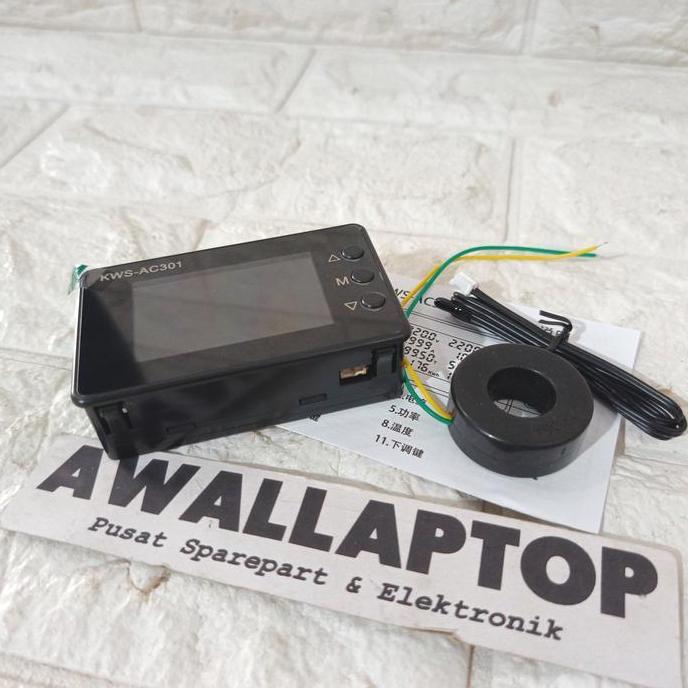 Wattmeter Ac 301 100A Watt Meter Ac Digital Kwh Meter Listrik 220V
