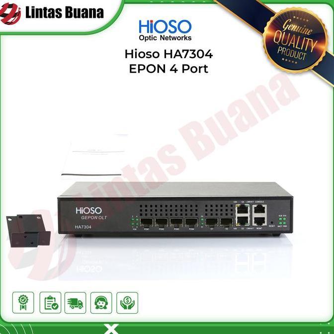Hioso HA7304 4PON EPON OLT HA 7304 Standalone