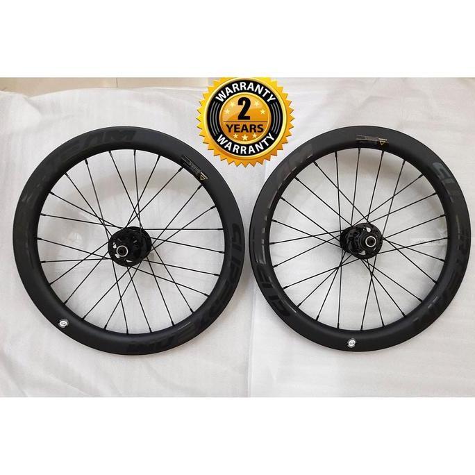 Superteam Carbon Clincher Wheelset 20 Inch Sepeda Lipat - DISC BRAKE
