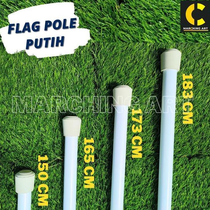 Sporti- Tongkat Bendera Flag Pole Color Guard Marchingband / Drumband