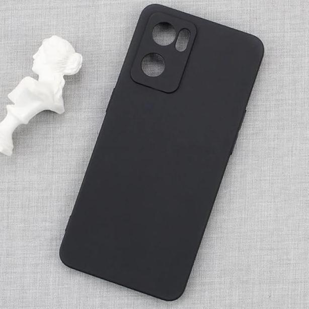 OPPO A77S SOFT CASE PREMIUM MACARON BLACK MACARON OPPO A77S