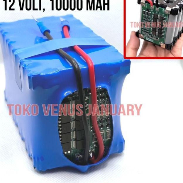 Batre 12 Volt 10000 Mah Lithium, Bisa Untuk Pompa Sprayer, Batre Ups, Batre Plts, Dll