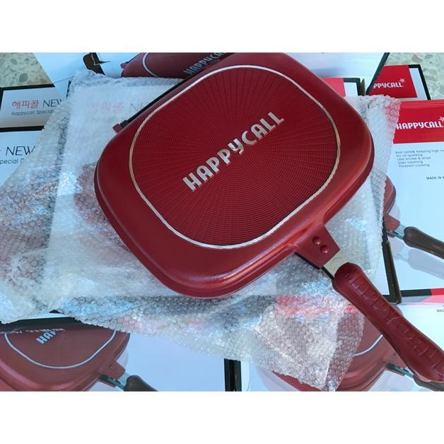 Happy Call Double Pan 32Cm / Happy Call Double Side Pan 2 Sisi Jumbo Grill 32Cm/Q2 2530 Teflon Tebal