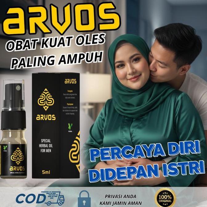 Arvos Minyak Spray Oil Original Spray Oles Herbal Bpom Terbaruu