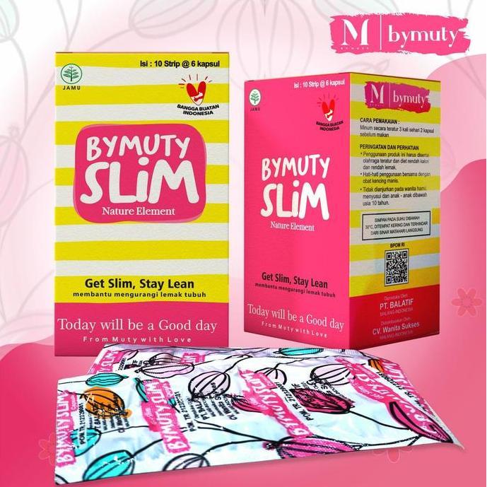 Best Seller KAPSUL DIET BY MUTY SLIM - 30 KAPSUL (POM TR 212329081) Berkualitas 100% original