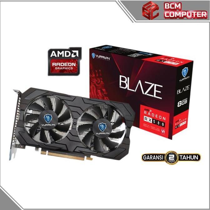 VGA Vurrion RX580 8GB GDDR5 256-Bit Vurrion BLAZE Radeon RX 580 8GB