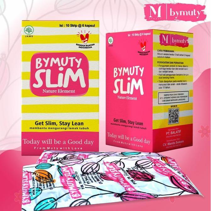 Best Seller KAPSUL DIET BY MUTY SLIM - 60 KAPSUL (POM TR 212329081) Berkualitas 100% original