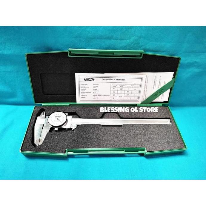 Promo SIGMAT DIAL CALIPER 1312-200A INSIZE JARUM 0-200 MM / SIGMAT INSIZE Diskon