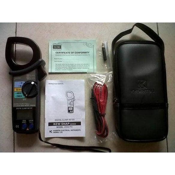 Promo KYORITSU 2002PA TANG AMPERE DIGITAL / CLAMP METER 2002 PA ORI Diskon