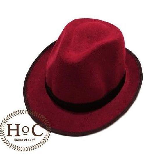 Topi Fedora Panama Hat Jazz Koboy Hat Topi Pantai Hat Laken