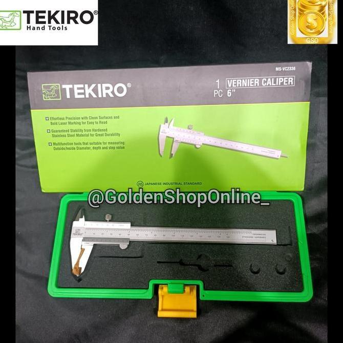 Promo Sigmat / Jangka Sorong 6'' Tekiro - Vernier Caliper 6'' Tekiro Diskon