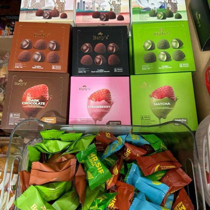 Baryls Coklat Malaysia Import, Mrsif Coklat Import Campur Sesuai Req Di Live