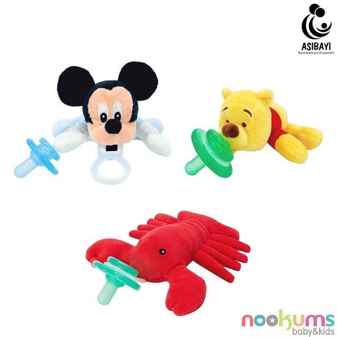 Nookums Buddies Paci Plushies Sekelas Wubbanub Pacifier Plush Boneka