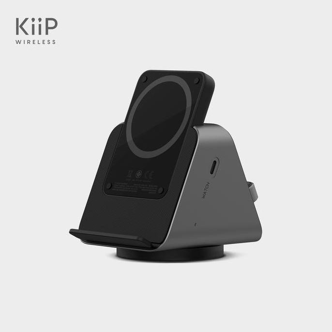KiiP Wireless EW50S Magsafe Powerbank Wireless  Charger  Base 3in1 PD Fast Charging