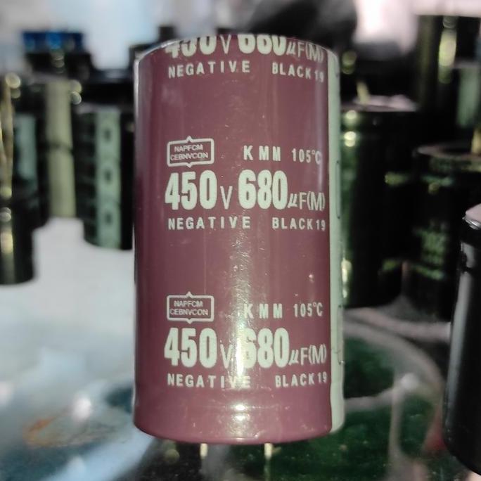 680UF 450V ELCO CAPACITOR 680 UF 450 V SAMWHA PCMED