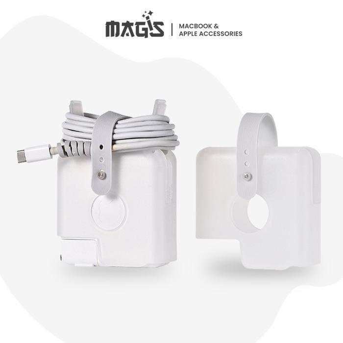 Cover Charger Macbook 02 Power Adapter Case PVC Plastik Macbook
