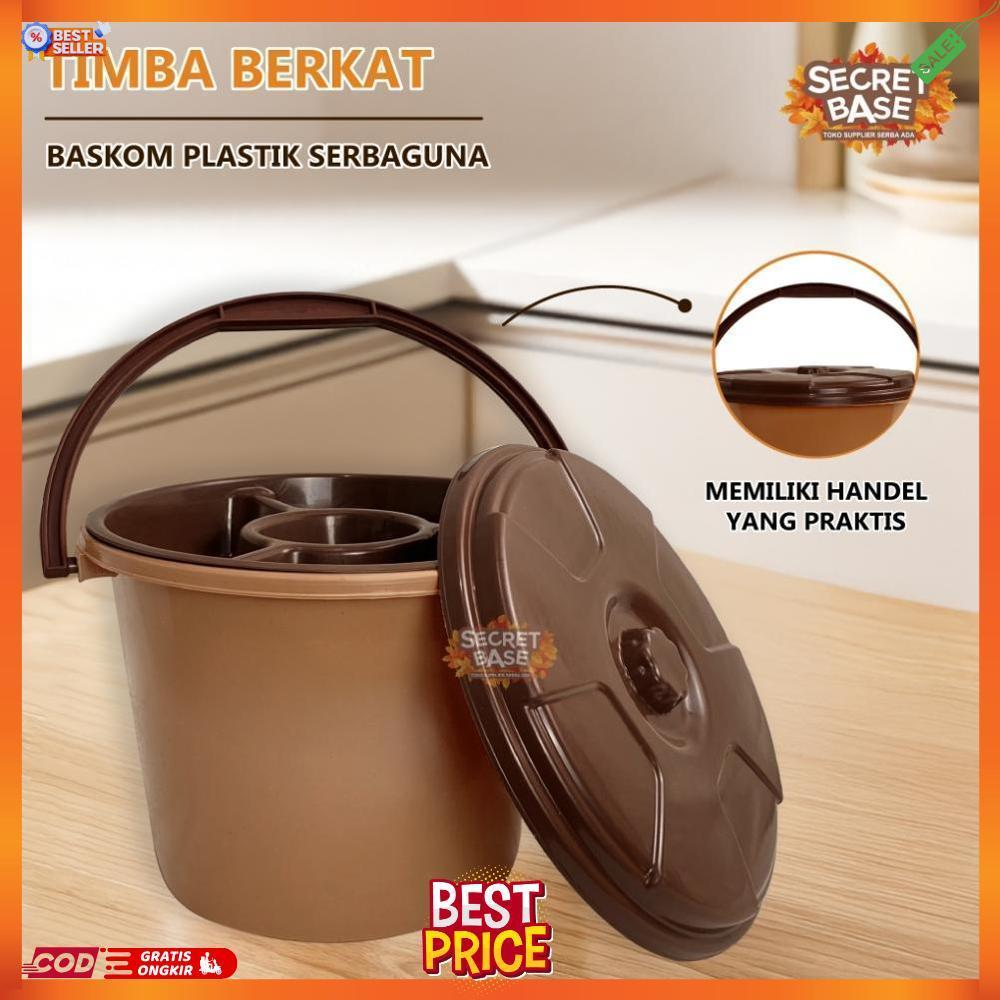 TIMBA BERKAT - Bonus Samir / Bakul Nasi / Ember Tong Bak / Baskom Plastik /Berkat Hajatan Unik