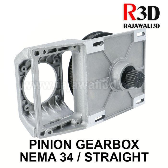 Cnc Gear Box Mod 1.25 Gearbox Straight Short Teeth Ratio 5:1  Nema 34 New