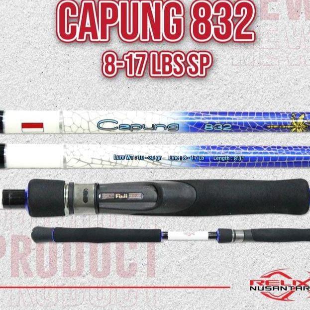 Joran Pancing Relix Nusantara CAPUNG - Joran UL Capung 622 | 662 | 702 | 732 | 762  | 832  | 902  ( 