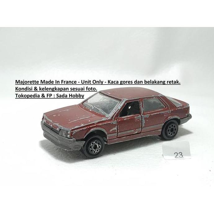 DIECAST MAJORETTE RENAULT 25 SEDAN MERAH MADE IN FRANCE UNIT ONLY MIX99